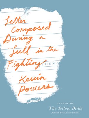 cover image of Letter Composed During a Lull in the Fighting
